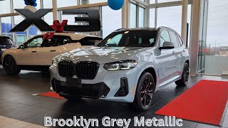 NEW ARRIVAL 2024 BMW X3 xDrive30i Brooklyn Grey on Tacora M Sport Edition bmw x3 g01 [upl. by Link]