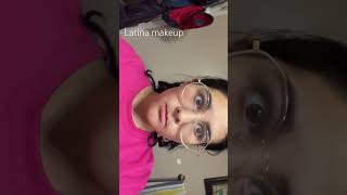 Makeups back Latina makeup latina makeup [upl. by Yrdua]