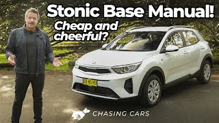 This Is The CHEAPEST Kia Stonic  manual SUV review [upl. by Nirrad]