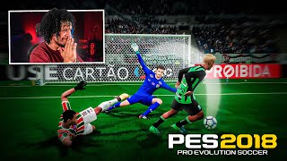 PES 2018  RUMO AO ESTRELATO 6 ELE NÃO JOGA ELE DESFILA ELE HUMILHA [upl. by Eoin370]