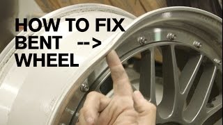 How to Properly Repair a Bent Wheel [upl. by Maleeny624]