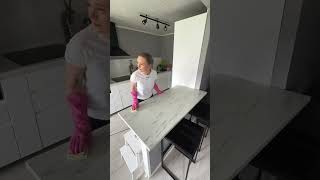 deep cleaning kitchen cleantok housecleaningmotivation cleaning homecleanin cleaningmotivation [upl. by Ynnus568]