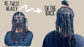 How to Neatly Twist the Back of Your Head [upl. by Yorle]