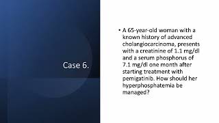 Phosphorus Part 8 Case Studies in Hypophosphatemia and Hyperphosphatemia [upl. by Saucy]