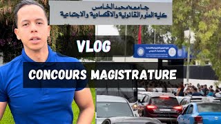 Je pars à Rabat pour le concours de la MAGISTRATURE Promotion 47 [upl. by Aitsirhc]