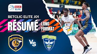 BoulogneLevallois vs SaintQuentin  Résumé Long Format  Betclic ELITE J01 [upl. by Wertheimer]