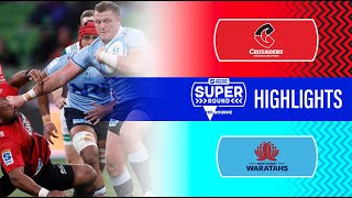 Super Rugby Pacific 2024  Crusaders v Waratahs  Round 2 Highlights [upl. by Swartz]