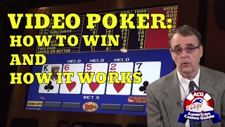 Video Poker  How to Win and How it Works • The Jackpot Gents [upl. by Ris945]