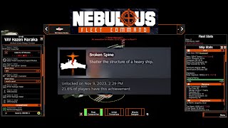 Nebulous Fleet Command  Broken Spine [upl. by Notsur]