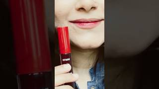 Lip and cheek tint etude house dear darling tint and mars chill red 20 lip linerkoreanliptintmars [upl. by Hollyanne]