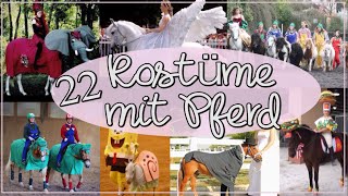 22 KOSTÜME MIT PFERD ✮ Fasching Karneval Kostümspringen ♥ Verkleidungen [upl. by Llebiram101]