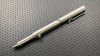 The Silex Jet Bolt Action Pen The Full Nick Shabazz Review [upl. by Jak]