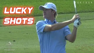 Luckiest Shots in Golf History 1 in a Million [upl. by Ninetta641]