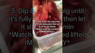 DIY Hair Color Remover haircolortransformation wigs wiginstall wigreview wigrepair wigstyling [upl. by Hailey]