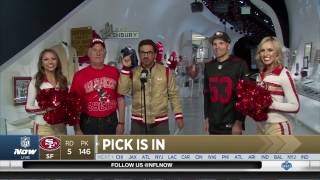 Al Madrigal Announces the 146th Pick in the 2017 NFL Draft [upl. by Mahalia]