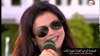 Latifa Raafat  Interview Festival Mawazine 2014  لطيفة رأفت  التغطية الاعلامية لمهرجان موازين [upl. by Adlitam603]