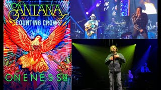 Santana with COUNTING CROWS 2024 quotOnenessquot Tour announced [upl. by Raybin]