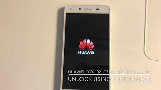 HUAWEI LYOL02 C718B124 VODAFONE AUSTRALIA UNLOCK USING FURIOUSGOLD [upl. by Esalb]