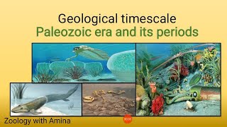 Geological timescale  Paleozoic era and its periods [upl. by Assirod]