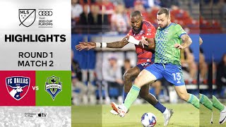 HIGHLIGHTS FC Dallas vs Seattle Sounders FC  November 04 2023 [upl. by Rebbecca]