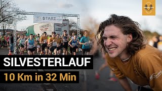 Knappes Finish 😮‍💨 I Spannender Zielsprint beim Silvesterlauf über 10km [upl. by Galer774]