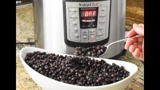 Instant Pot Black Beans  No soaking required [upl. by Aneloaup]