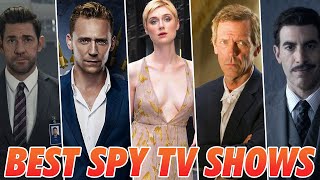 Top 10 Spy amp Espionage TV Shows  CIA MI6 MOSSAD FBI Web Series [upl. by Laurentia]