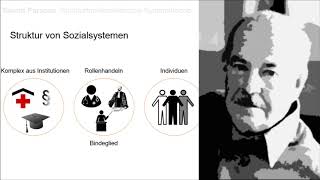 Talcott Parsons Strukturfunktionalistische Systemtheorie [upl. by Suravart]