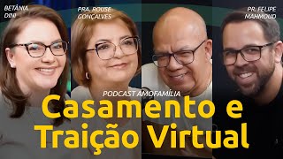 O QUE FAZER QUANDO AS REDES SOCIAIS DESTROEM O CASAMENTO  Podcast Amofamília [upl. by Leontina695]