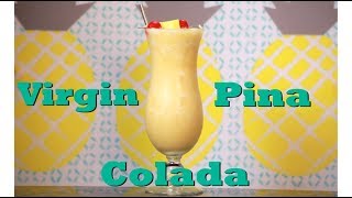 How To Make The Best NonAlcoholic Pina Colada  Drinks Made Easy [upl. by Maighdlin]