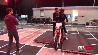 MXGP  The Official Videogame  Motion Capture Trailer [upl. by Llerrehc]