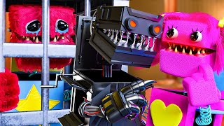 Boxy Boo Vs ROBOT Boxy Boo  Poppy Playtime Animation [upl. by Almund]