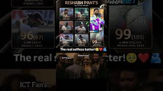 ICT Fans to Rishab Pant 🥲 livebigagency 4rabetind rohitharma rishabhpant shortvideo shots [upl. by Yakcm]