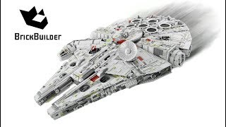 LEGO Millennium Falcon 75192 SHORT BUILD Star Wars  10 Minutes Fast Build  Exclusive Rare Set [upl. by Quill]