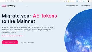 NEW Ledger  MyEtherWallet and Ledger AE Token Migration Guide  Phases 1 2 3 [upl. by Jeanne]