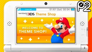 3DS Theme Shop Player2 Remix eShop Discontinuation Tribute [upl. by Aivatahs]