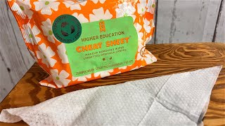 Higher Education Skincare CHEAT SHEET Makeup Removing Wipes [upl. by Llerral]