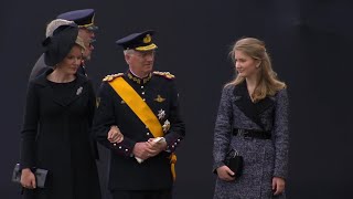 Vele royals aanwezig bij uitvaart groothertog Jean van Luxemburg [upl. by Luapnaej]