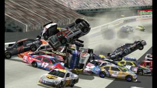 Nascar racing 2003 season wrecks 1 [upl. by Truc]