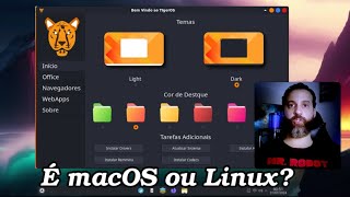 Esse TigerOS lembra o macOS pelo nome  mas é um sistema Linux [upl. by Varick]