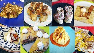 8 recettes de crêpes sucrées [upl. by Orly]