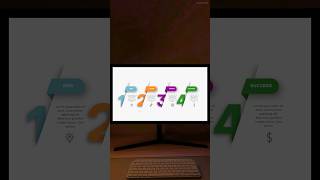 How to design infographic PowerPoint properly powerpoint tutorial morph [upl. by Atnuahc]