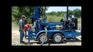 RockBuster R100 Portable Water Well Drilling Rig [upl. by Starkey]