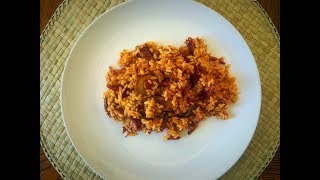 Arroz con foie pato y setas [upl. by Drucy873]