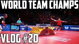 TableTennisDaily Vlog 20  World Team Championships 2018 [upl. by Lenuahs390]