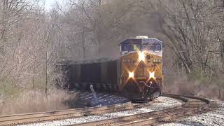 CSX C642 Loaded Coal Train from Lodi Ohio March 29 2024 [upl. by Myca345]