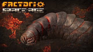 Factorio Space Age  Vulcanus enemies [upl. by Seda]