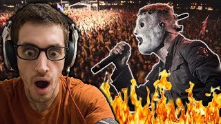 Slipknot  Spit It Out Live At Download 2009  HIPHOP HEAD REACTS TO METAL [upl. by Pilloff691]