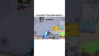 1v2 against team zero recoil🔥 handcam bgmi pubgmobile scrims t2 iphone13 [upl. by Taffy720]