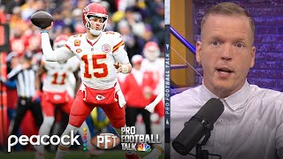 Peaking Patrick Mahomes propels Kansas City Chiefs into Super Bowl  Pro Football Talk  NFL on NBC [upl. by Latihs]